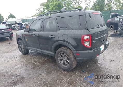 2021 Ford Bronco Sport Badlands z USA, uszkodzony, nr VIN 3FMCR9D95MRB36240